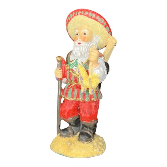 1993 THE INTERNATIONAL SANTA CLAUS COLLECTION Pancho Navidad Mexico Figurine - Picture 4 of 16